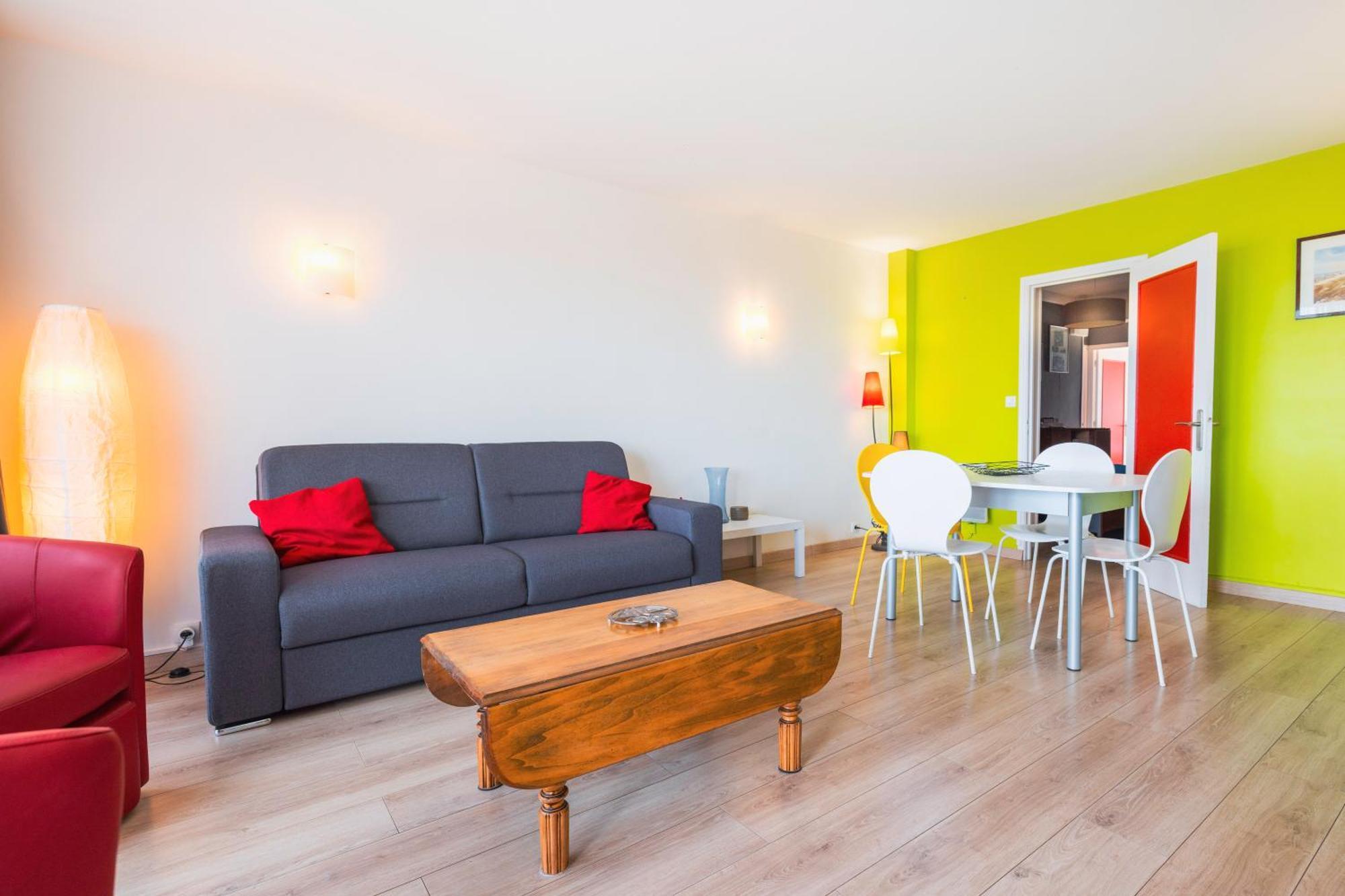 Spacieux Pour 6, Front De Mer, Centre Le Touquet